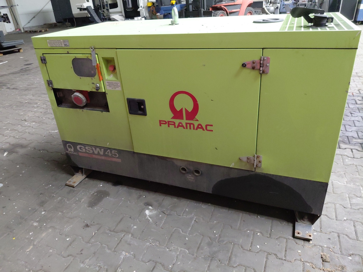 Agregat prądotwórczy – PRAMAC GSW 45Y – 39,7 kW – ON - Generador industriale: foto 1 Agregat prądotwórczy – PRAMAC GSW 45Y – 39,7 kW – ON - Generador industriale: foto 1