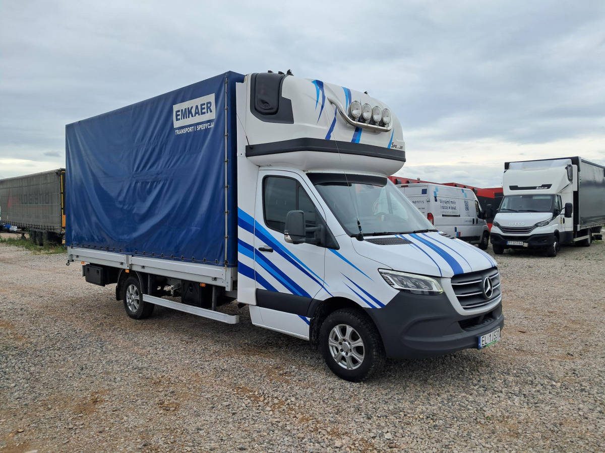 MERCEDES BENZ SPRINTER PLANDEKA - Furgoneta con caja de lona: foto 1 MERCEDES BENZ SPRINTER PLANDEKA - Furgoneta con caja de lona: foto 1