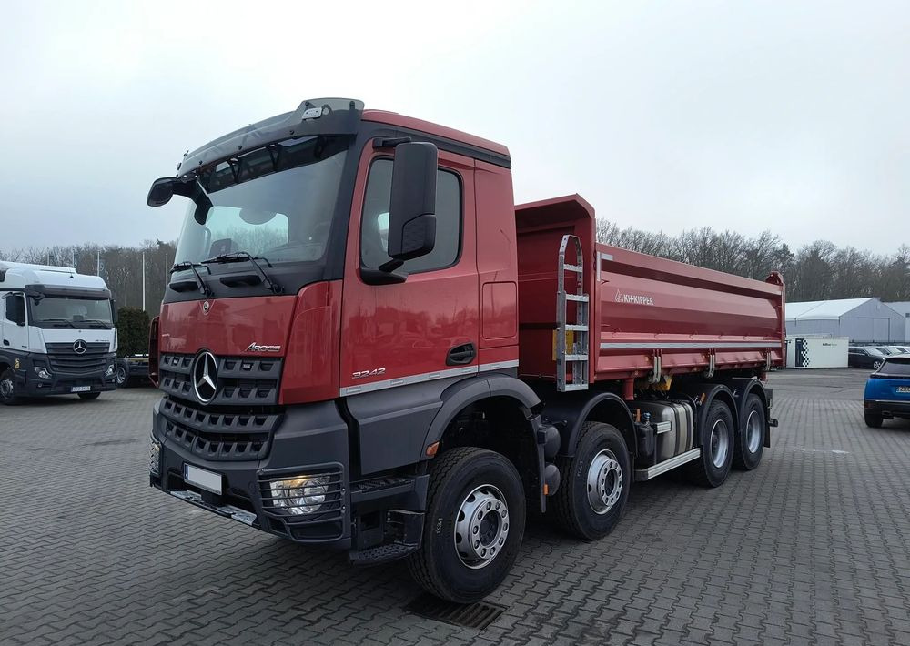 Mercedes-Benz Arocs 4142 AK 8x6 3W Hydroburta - Camión volquete: foto 1 Mercedes-Benz Arocs 4142 AK 8x6 3W Hydroburta - Camión volquete: foto 1