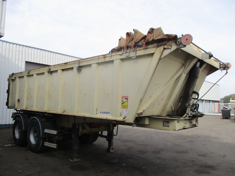 Kaiser 2 axle , Steel tipper trailer , Drum Brakes , Spring Suspension - Semirremolque volquete: foto 4 Kaiser 2 axle , Steel tipper trailer , Drum Brakes , Spring Suspension - Semirremolque volquete: foto 4