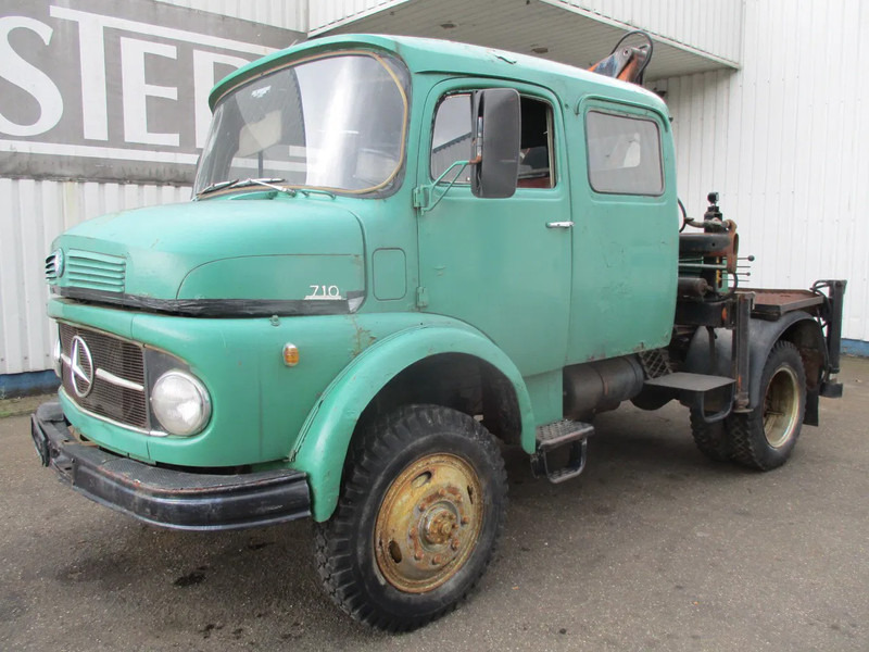 Mercedes-Benz 710 , 4x4 , Crane Hiab 5501 - Camión grúa: foto 4 Mercedes-Benz 710 , 4x4 , Crane Hiab 5501 - Camión grúa: foto 4