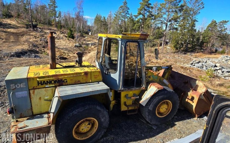 1980 Hanomag 50E Reparasjonsobjekt, IKKE MVA - Cargadora de ruedas: foto 2 1980 Hanomag 50E Reparasjonsobjekt, IKKE MVA - Cargadora de ruedas: foto 2