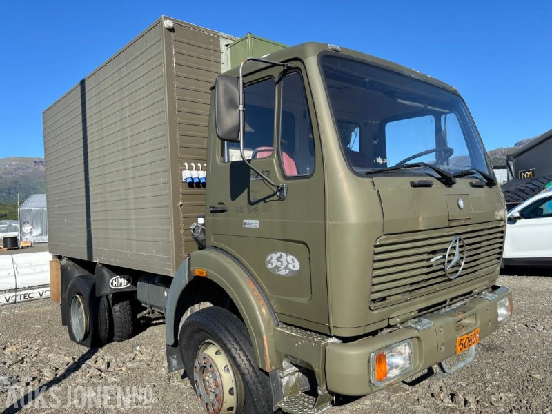 1980 Mercedes-Benz 1217 4X4 Allrad-Kipper Fahrgestell (AK/32) - Camión caja cerrada: foto 3 1980 Mercedes-Benz 1217 4X4 Allrad-Kipper Fahrgestell (AK/32) - Camión caja cerrada: foto 3