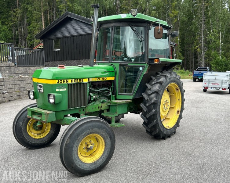 1982 John Deere 2040 Traktor - 4253 Timer - Tractor: foto 1 1982 John Deere 2040 Traktor - 4253 Timer - Tractor: foto 1