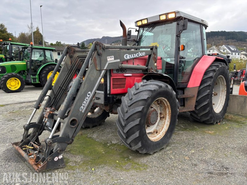 1996 Massey Ferguson 6180. Quicke Q950 Frontlaster - Tractor: foto 2 1996 Massey Ferguson 6180. Quicke Q950 Frontlaster - Tractor: foto 2