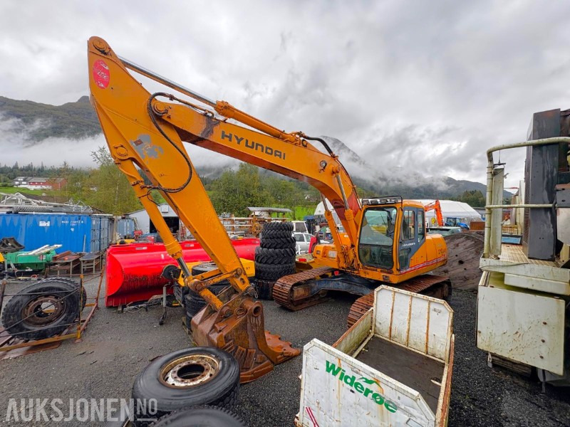 2000 Hyundai Robex 210LC-3 - KUN 7 823 motortimer - Excavadora: foto 1 2000 Hyundai Robex 210LC-3 - KUN 7 823 motortimer - Excavadora: foto 1