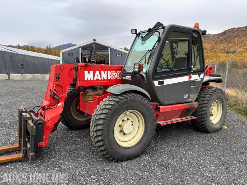 2002 Manitou MT845 SLT Turbo teleskoptruck - Manipulador telescópico: foto 1 2002 Manitou MT845 SLT Turbo teleskoptruck - Manipulador telescópico: foto 1