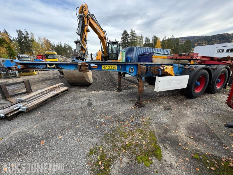 2006 KRONE Szc 18 container henger - Semirremolque portacontenedore/ Intercambiable: foto 4 2006 KRONE Szc 18 container henger - Semirremolque portacontenedore/ Intercambiable: foto 4