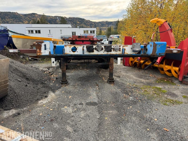 2006 KRONE Szc 18 container henger - Semirremolque portacontenedore/ Intercambiable: foto 2 2006 KRONE Szc 18 container henger - Semirremolque portacontenedore/ Intercambiable: foto 2