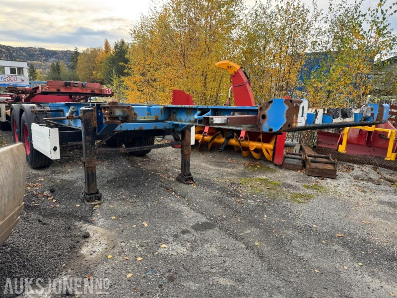 2006 KRONE Szc 18 container henger - Semirremolque portacontenedore/ Intercambiable: foto 1 2006 KRONE Szc 18 container henger - Semirremolque portacontenedore/ Intercambiable: foto 1