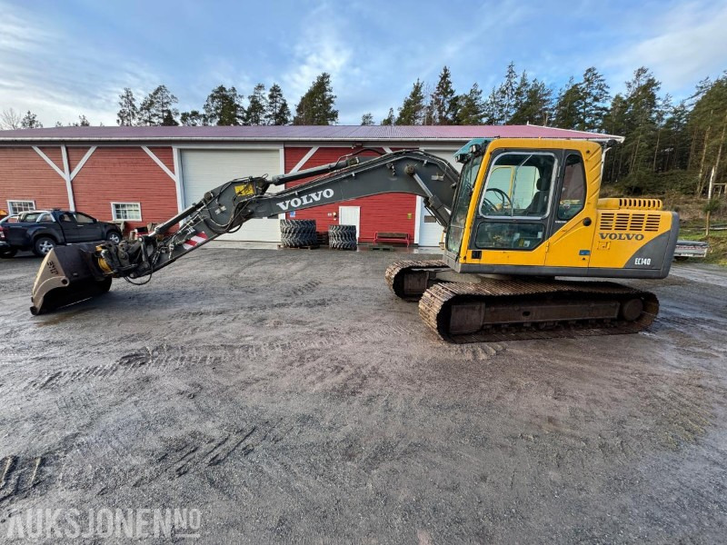 2006 Volvo EC140 BLC gravemaskin med tiltrotator og pusseskuffe - Excavadora: foto 2 2006 Volvo EC140 BLC gravemaskin med tiltrotator og pusseskuffe - Excavadora: foto 2