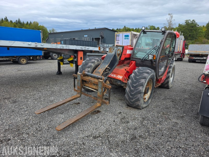 Equipo de construcción 2007 Manitou maniscopic MLT 634 teleskoplaster m/pallegafler: foto 1