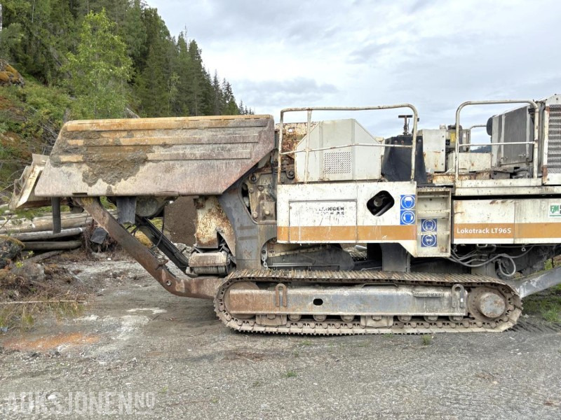 2008 Metso Lokotrack LT96 S | mobilt knuseverk | sikteverk | beltedrevet | CAT 6,6 m/lavt timetall | ny hyd.pumpe - Trituradora de mandíbula: foto 2 2008 Metso Lokotrack LT96 S | mobilt knuseverk | sikteverk | beltedrevet | CAT 6,6 m/lavt timetall | ny hyd.pumpe - Trituradora de mandíbula: foto 2