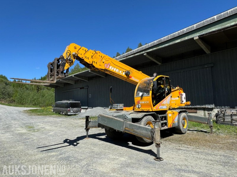 2009 Dieci Pegasus 40.25 rundtomsvingende teleskoptruck med kurv / vinsj / pallegaffler - Manipulador telescópico: foto 1 2009 Dieci Pegasus 40.25 rundtomsvingende teleskoptruck med kurv / vinsj / pallegaffler - Manipulador telescópico: foto 1