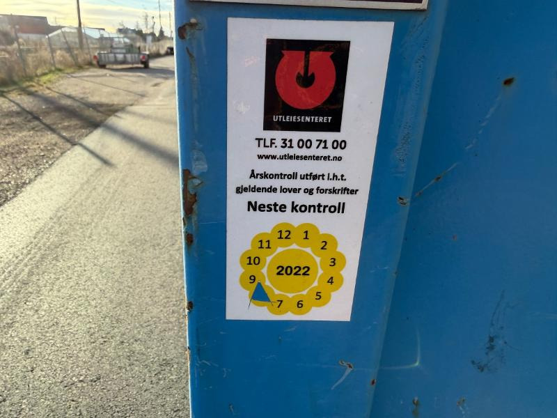 Equipo de construcción 2011 Fuel Proof 1000L dieseltank med generator-tilkobling: foto 11