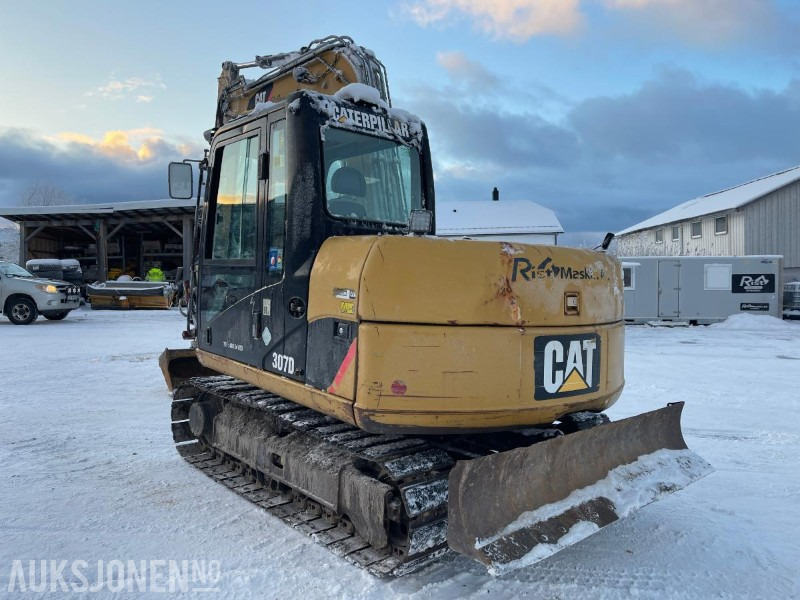 2012 Cat 307D Gravemaskin, Tiltrotator, S50, 8392 timer, sertifisert til Juli 2026 - Excavadora: foto 4 2012 Cat 307D Gravemaskin, Tiltrotator, S50, 8392 timer, sertifisert til Juli 2026 - Excavadora: foto 4