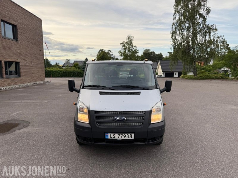 2012 Ford Transit 2,2 155hk, Webasto, Cruisekontroll, Hengerfeste, DAB, EU til 06.2026 - Camión portavehículos: foto 2 2012 Ford Transit 2,2 155hk, Webasto, Cruisekontroll, Hengerfeste, DAB, EU til 06.2026 - Camión portavehículos: foto 2
