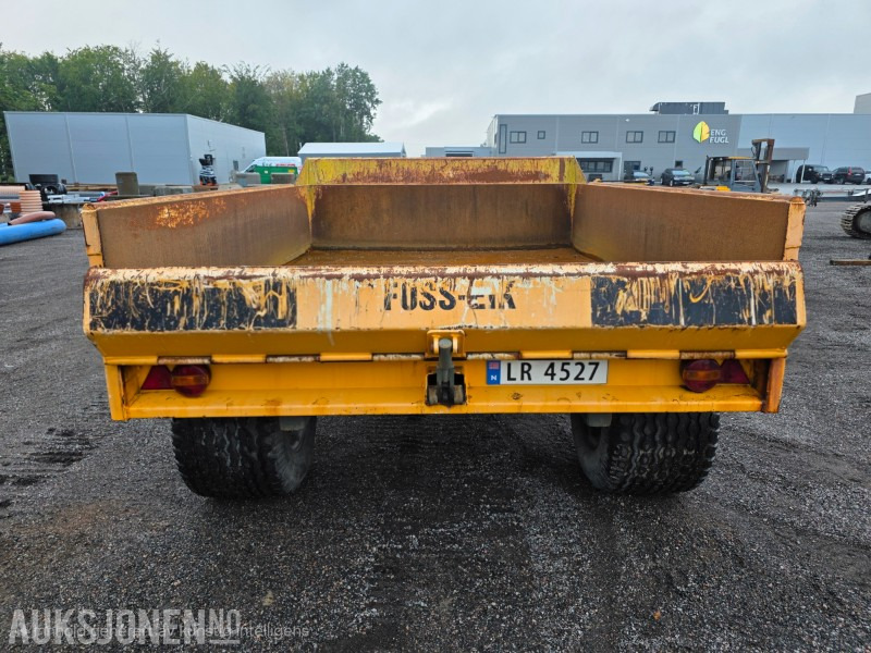 2012 Foss-eik dumperhenger hydraulisk med baklem - Tillatt totaltvekt 10400 kg - Equipo de construcción: foto 4 2012 Foss-eik dumperhenger hydraulisk med baklem - Tillatt totaltvekt 10400 kg - Equipo de construcción: foto 4