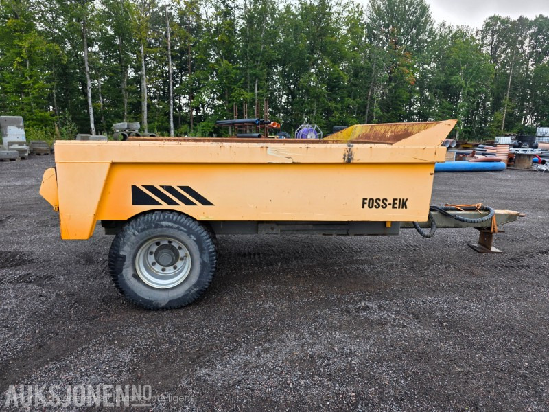 2012 Foss-eik dumperhenger hydraulisk med baklem - Tillatt totaltvekt 10400 kg - Equipo de construcción: foto 5 2012 Foss-eik dumperhenger hydraulisk med baklem - Tillatt totaltvekt 10400 kg - Equipo de construcción: foto 5