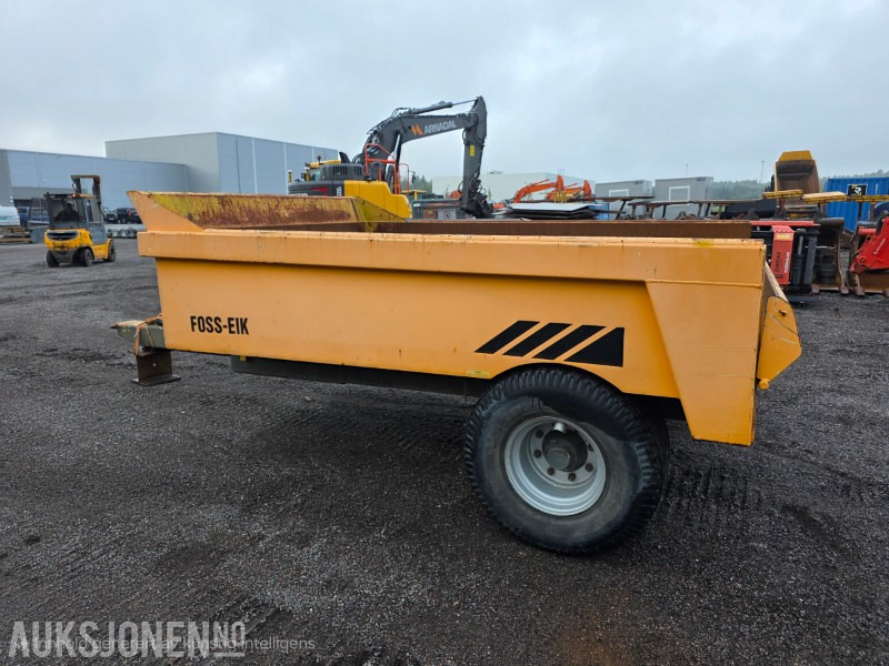 2012 Foss-eik dumperhenger hydraulisk med baklem - Tillatt totaltvekt 10400 kg - Equipo de construcción: foto 3 2012 Foss-eik dumperhenger hydraulisk med baklem - Tillatt totaltvekt 10400 kg - Equipo de construcción: foto 3
