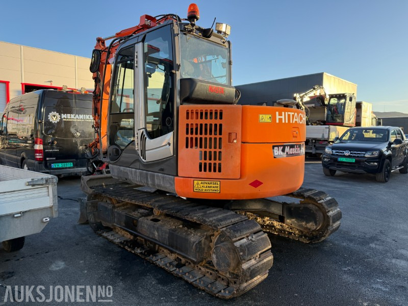 2012 Hitachi ZX 85US-3 - ROTOTILT - SENTRALSMØRING - BUNKRINGSPUMPE - Excavadora: foto 4 2012 Hitachi ZX 85US-3 - ROTOTILT - SENTRALSMØRING - BUNKRINGSPUMPE - Excavadora: foto 4