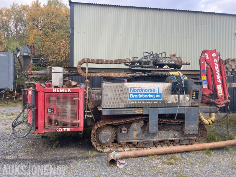 2012 Nemek 510 TS Borerigg med kran, 13724 Timer - Perforadora: foto 3 2012 Nemek 510 TS Borerigg med kran, 13724 Timer - Perforadora: foto 3