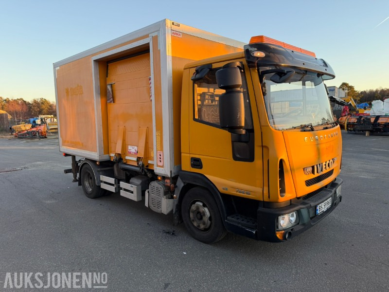 2013 Iveco Eurocargo 75E18 - Verkstedbil m/ Maxilift-kran & ZEPRO bakløfter - 148.000 km - Camión caja cerrada: foto 4 2013 Iveco Eurocargo 75E18 - Verkstedbil m/ Maxilift-kran & ZEPRO bakløfter - 148.000 km - Camión caja cerrada: foto 4