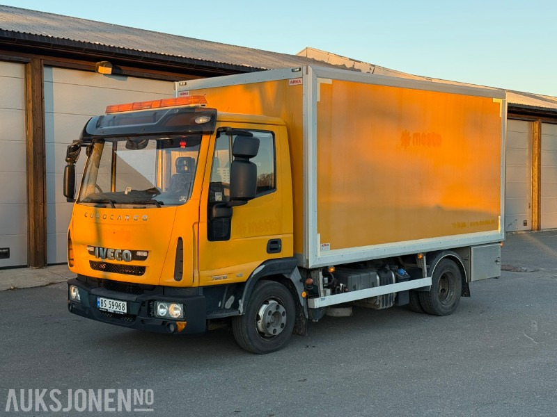 2013 Iveco Eurocargo 75E18 - Verkstedbil m/ Maxilift-kran & ZEPRO bakløfter - 148.000 km - Camión caja cerrada: foto 1 2013 Iveco Eurocargo 75E18 - Verkstedbil m/ Maxilift-kran & ZEPRO bakløfter - 148.000 km - Camión caja cerrada: foto 1
