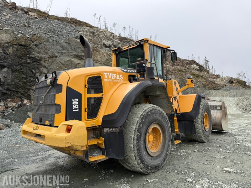 2013 Volvo L150G hjullaster - spakstyring - video - Cargadora de ruedas: foto 4 2013 Volvo L150G hjullaster - spakstyring - video - Cargadora de ruedas: foto 4