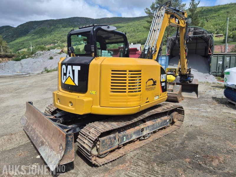 2014 Cat 308E 2 CR beltegraver, med tiltrotator/gripekasett - Excavadora: foto 5 2014 Cat 308E 2 CR beltegraver, med tiltrotator/gripekasett - Excavadora: foto 5