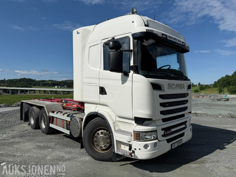 2014 Scania R620 8x4 krokbil - JOAB Krok m/ knekk - kranhydraulikk - Camión multibasculante: foto 2 2014 Scania R620 8x4 krokbil - JOAB Krok m/ knekk - kranhydraulikk - Camión multibasculante: foto 2