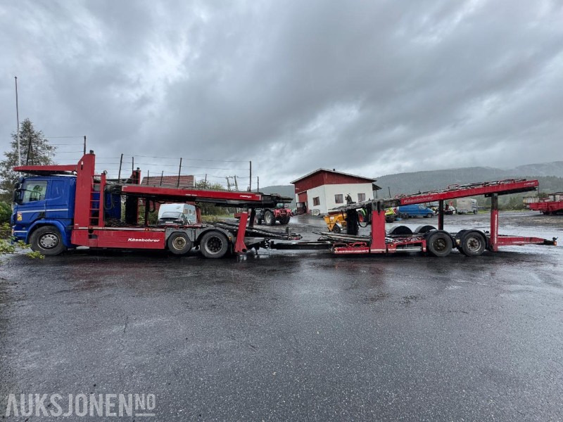 2015 Scania P 450 biltransport med henger / EU-godkjent - Camión portavehículos: foto 2 2015 Scania P 450 biltransport med henger / EU-godkjent - Camión portavehículos: foto 2