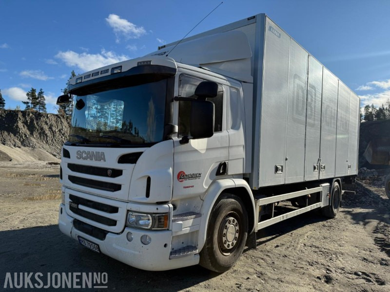 2015 Scania P280 DB 4x2 MNB Euro 6 – Zepro bakløfter – 267 700 km - Camión caja cerrada: foto 1 2015 Scania P280 DB 4x2 MNB Euro 6 – Zepro bakløfter – 267 700 km - Camión caja cerrada: foto 1