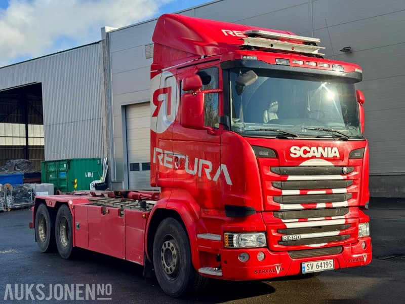 2015 Scania R-serie - Krokbil - Eu-godkjent til 01/26 - Km: 379186 - Camión multibasculante: foto 2 2015 Scania R-serie - Krokbil - Eu-godkjent til 01/26 - Km: 379186 - Camión multibasculante: foto 2