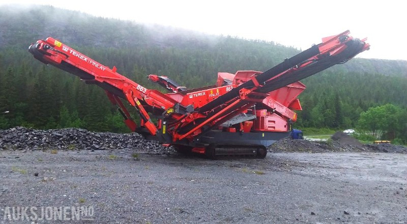 2015 TerexFinlay 863 sikteverk -3 fraksjoner og KUN 558 timer! - Cribadora: foto 1 2015 TerexFinlay 863 sikteverk -3 fraksjoner og KUN 558 timer! - Cribadora: foto 1