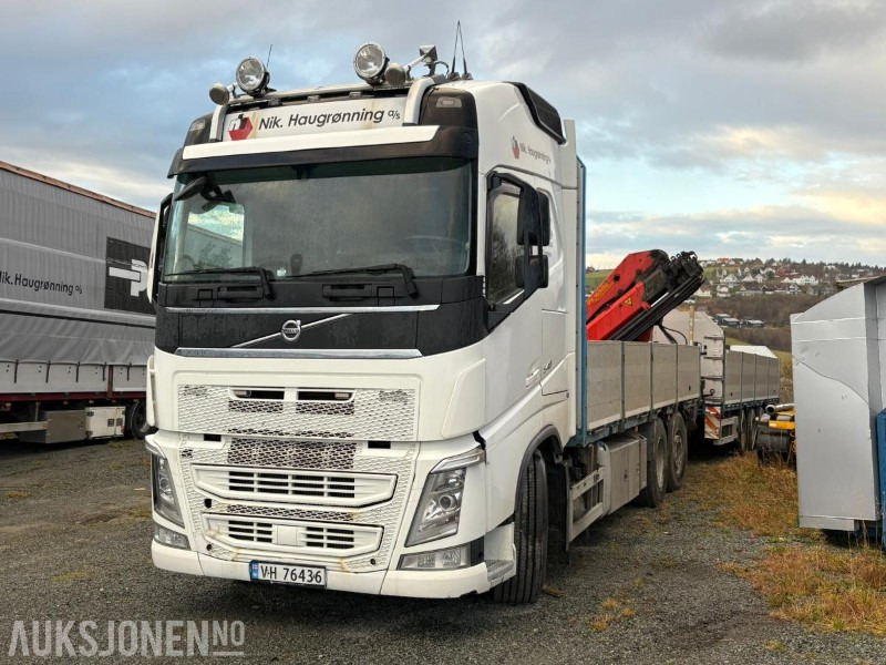 2015 VOLVO FH540 6X2 Euro6 Kranbil med Palfinger PK16502 - Camión grúa: foto 1 2015 VOLVO FH540 6X2 Euro6 Kranbil med Palfinger PK16502 - Camión grúa: foto 1