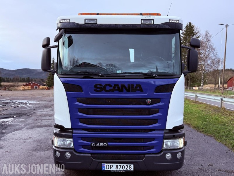 2016 Scania G450 EURO 6 444933 km - Styrbar boggi og Webasto - Camión multibasculante: foto 2 2016 Scania G450 EURO 6 444933 km - Styrbar boggi og Webasto - Camión multibasculante: foto 2