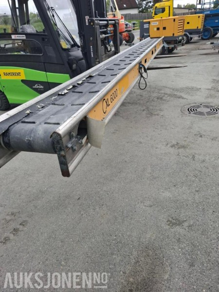 2017 Baron CX 6000 Transportbånd -6 meter/220v - Equipo de construcción: foto 1 2017 Baron CX 6000 Transportbånd -6 meter/220v - Equipo de construcción: foto 1