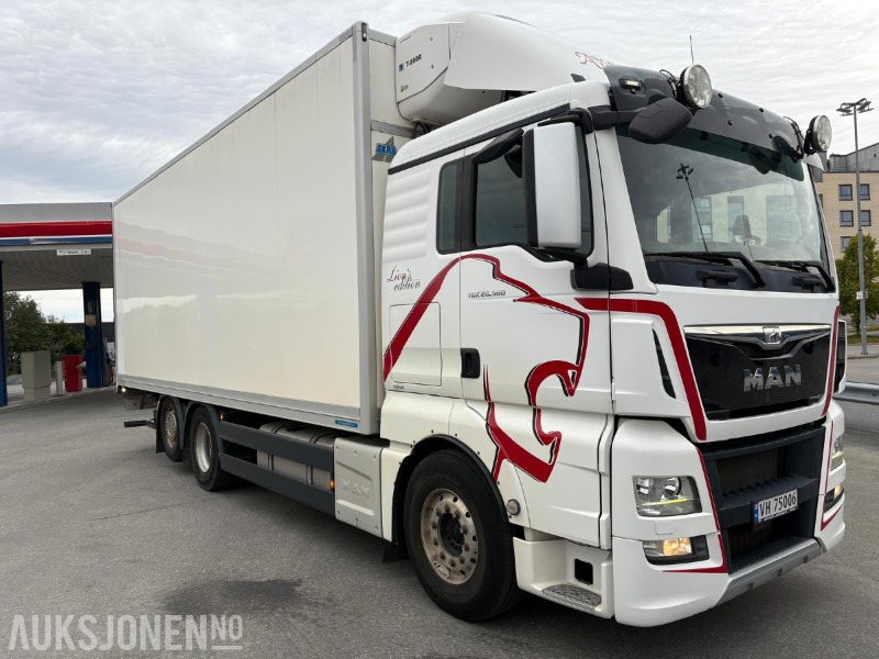 2017 MAN TGX 26.560 6x2 skapbil - kjøl/frys - Camión caja cerrada: foto 3 2017 MAN TGX 26.560 6x2 skapbil - kjøl/frys - Camión caja cerrada: foto 3