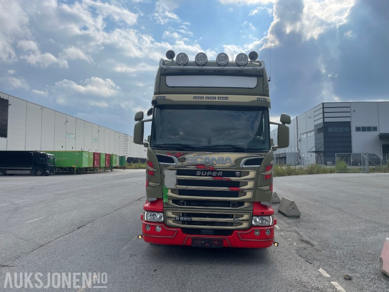 2017 Scania R-580 Ekeriskap m/fullside åpning - Camión caja cerrada: foto 4 2017 Scania R-580 Ekeriskap m/fullside åpning - Camión caja cerrada: foto 4