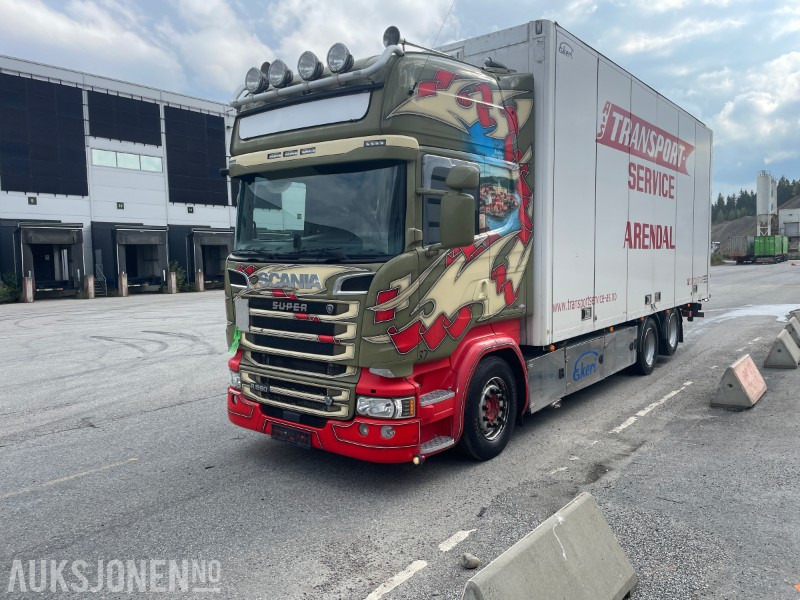 2017 Scania R-580 Ekeriskap m/fullside åpning - Camión caja cerrada: foto 3 2017 Scania R-580 Ekeriskap m/fullside åpning - Camión caja cerrada: foto 3