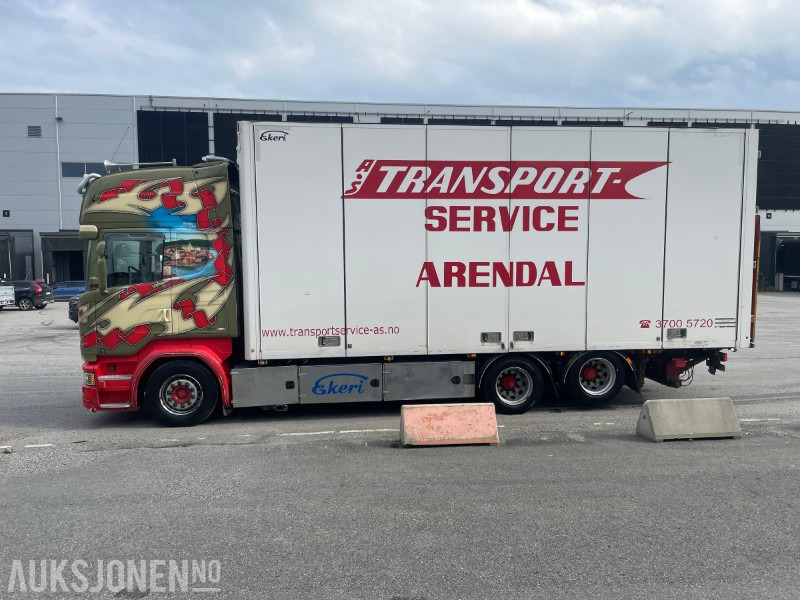 2017 Scania R-580 Ekeriskap m/fullside åpning - Camión caja cerrada: foto 5 2017 Scania R-580 Ekeriskap m/fullside åpning - Camión caja cerrada: foto 5