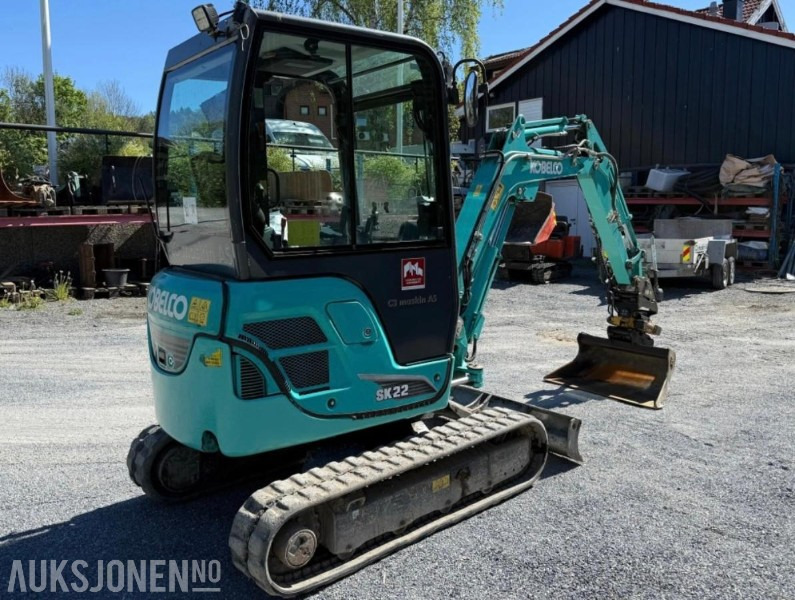 2018 Kobelco sk22 Minigraver med rotortilt - Miniexcavadora: foto 4 2018 Kobelco sk22 Minigraver med rotortilt - Miniexcavadora: foto 4
