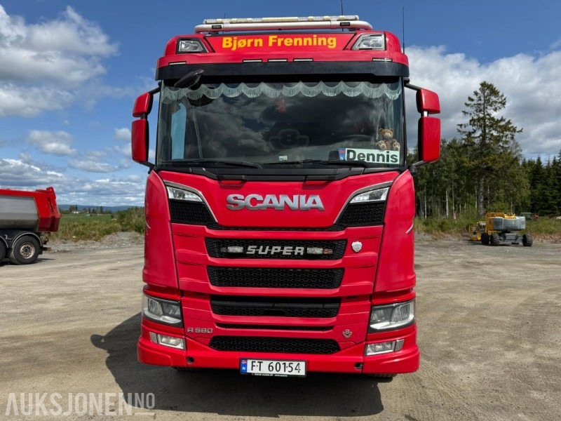 2018 Scania R580 GODT UTSTYRT TIPPBIL MED 3 AKSLET HENGER - Camión volquete: foto 3 2018 Scania R580 GODT UTSTYRT TIPPBIL MED 3 AKSLET HENGER - Camión volquete: foto 3