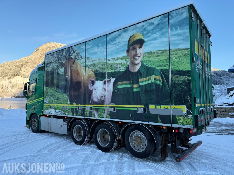 2018 Volvo FH 540 8X4 Skapbil med Bussbygg Volumax påbygg - Eu godkjent - Servicehistorikk - Camión caja cerrada: foto 3 2018 Volvo FH 540 8X4 Skapbil med Bussbygg Volumax påbygg - Eu godkjent - Servicehistorikk - Camión caja cerrada: foto 3