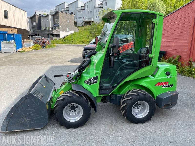 2019 Avant 635 Med Tett hytte, Teleskopfunksjon, Skuffe, og Tokvam Snøfres - Minicargadora: foto 2 2019 Avant 635 Med Tett hytte, Teleskopfunksjon, Skuffe, og Tokvam Snøfres - Minicargadora: foto 2