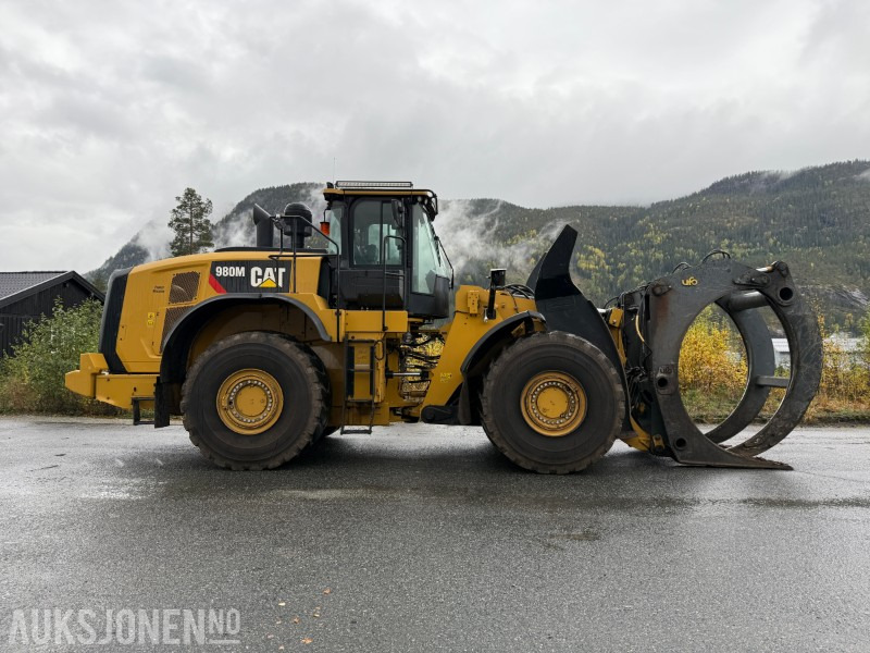 2019 Cat 980M hjullaster for tømmerhåndtering. - Cargadora de ruedas: foto 4 2019 Cat 980M hjullaster for tømmerhåndtering. - Cargadora de ruedas: foto 4