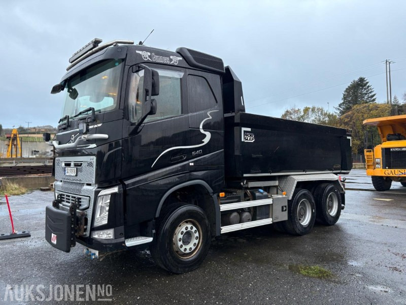 2019 Volvo FH540 6X4 Euro6T I-shift Tippbil Brøytehydraulikk - Camión volquete: foto 2 2019 Volvo FH540 6X4 Euro6T I-shift Tippbil Brøytehydraulikk - Camión volquete: foto 2