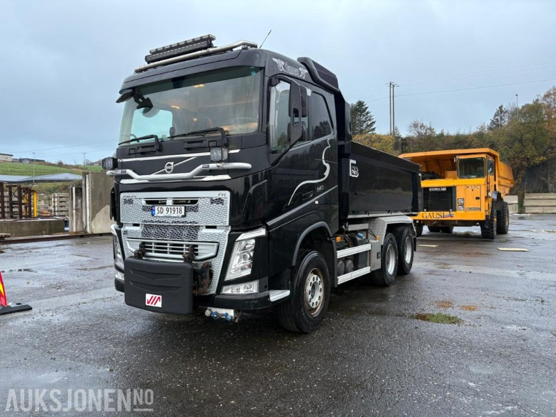2019 Volvo FH540 6X4 Euro6T I-shift Tippbil Brøytehydraulikk - Camión volquete: foto 1 2019 Volvo FH540 6X4 Euro6T I-shift Tippbil Brøytehydraulikk - Camión volquete: foto 1