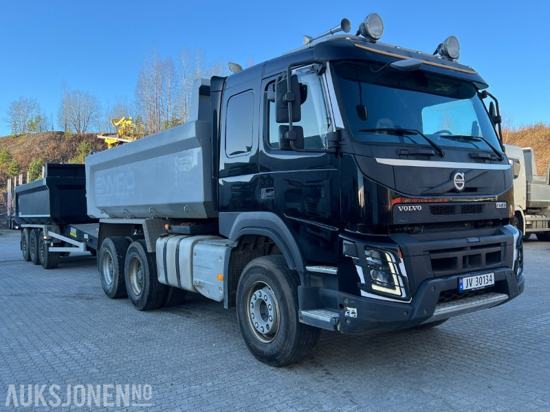 2019 Volvo FMX 540 6X4 TIPPBIL M/MAUR DUMPERKJERRE RETARDER LUFTFJÆRING VBG KAMERA P.VARMER - Camión volquete: foto 1 2019 Volvo FMX 540 6X4 TIPPBIL M/MAUR DUMPERKJERRE RETARDER LUFTFJÆRING VBG KAMERA P.VARMER - Camión volquete: foto 1